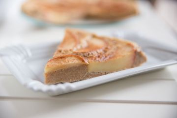 Clafoutis aux poires goût noisette à ma façon