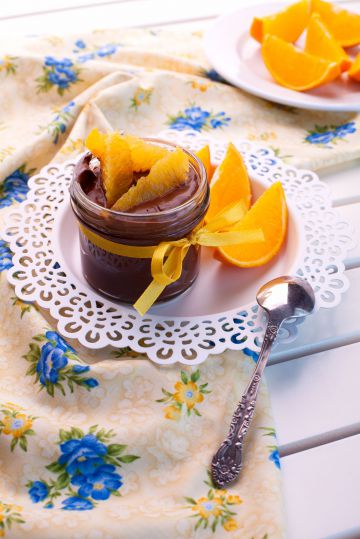 Mousse au chocolat à l’orange