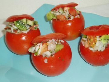 Tomates farcies fraicheur