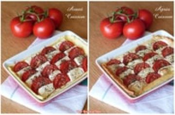 Tarte tomate mozzarella