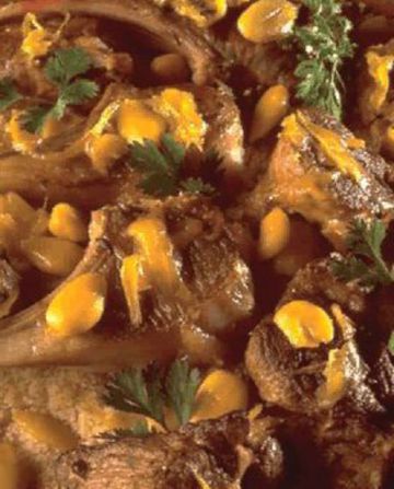 Agneau aux amandes 