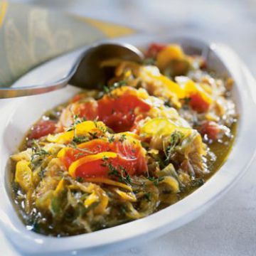 Compotée de légumes à la provençale