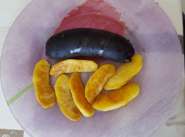 Boudin poêlé aux pommes