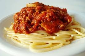 Spaghetti à la viande