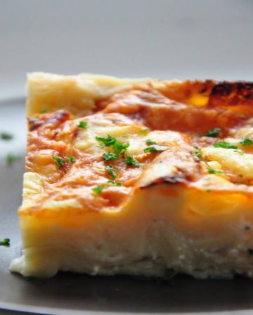 Lasagnes blanches aux 3 fromages