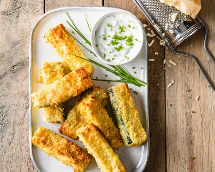 Fingers de courgettes au parmesan (Actifry)