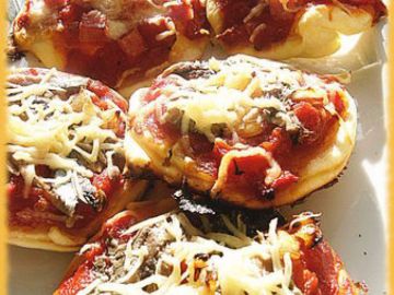 Mini-pizza (ou piccolinis)