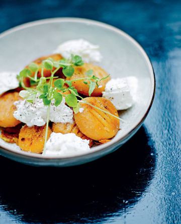 Gnocchis de patates douces à l'orange 