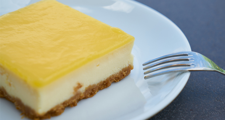 Cheesecake light au citron sans sucre ni beurre