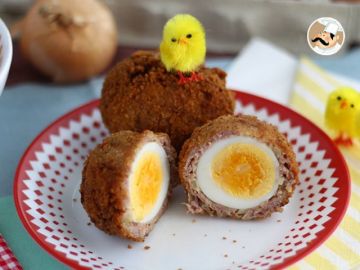 Scotch eggs - œufs panés à l'écossaise