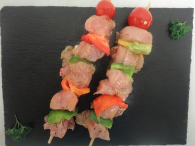 Brochettes de poulet