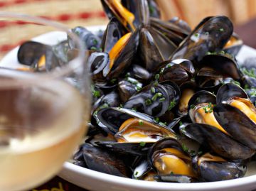 Moules à la crème