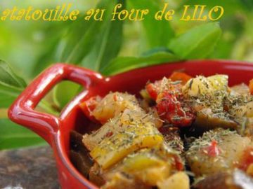 Ratatouille au four de lilo